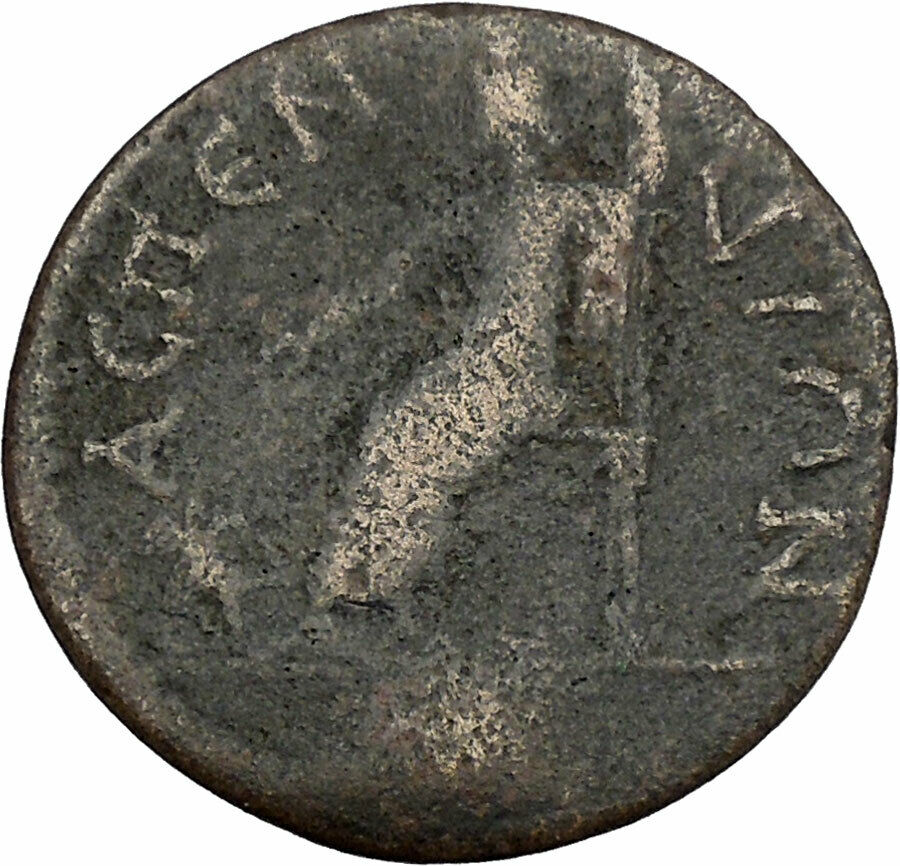 PHILIP II Possibly UNIQUE Ancient Roman Coin of Aspendus Serapis Cerberus i42041