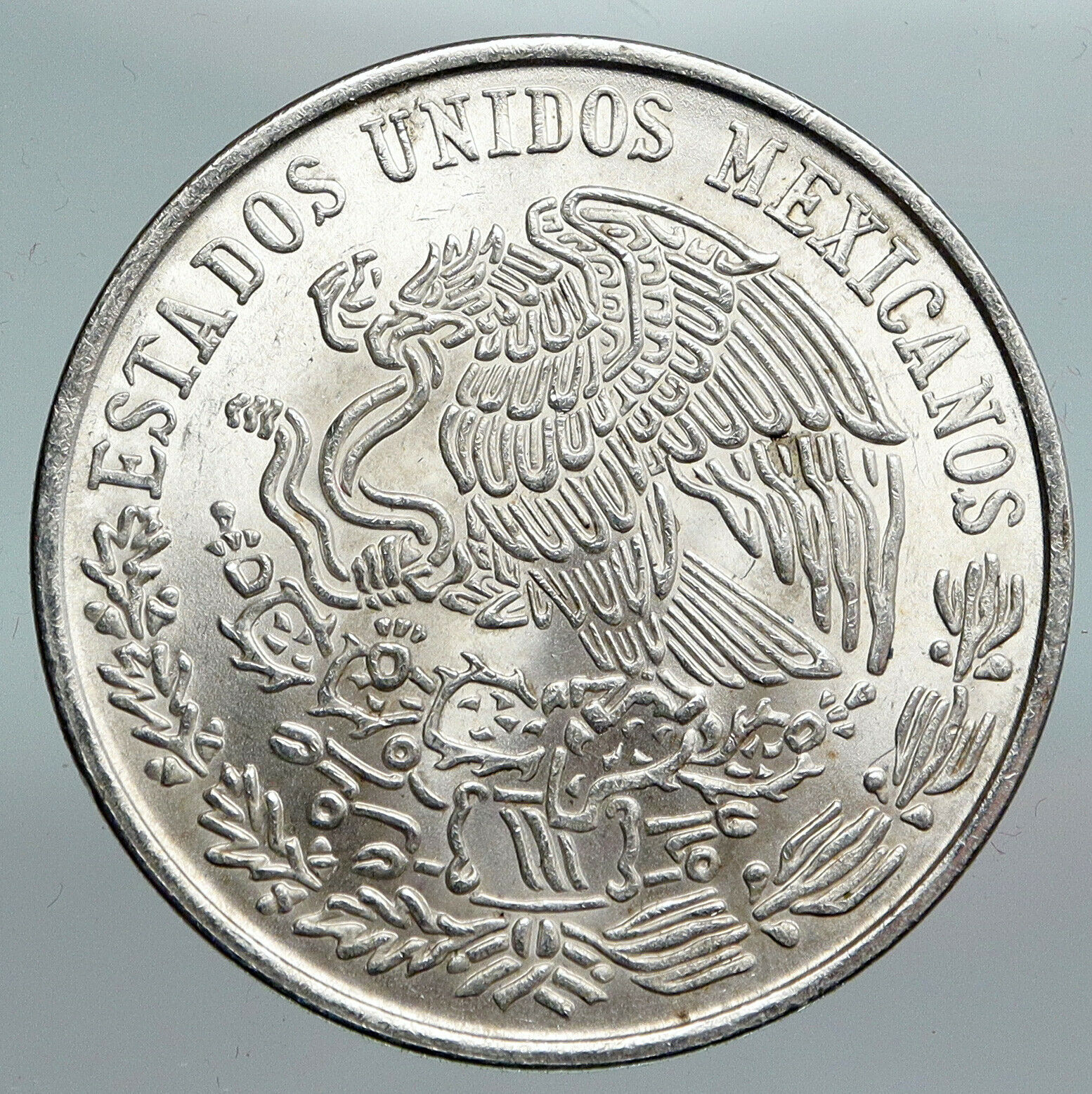 1977 Mexican Independence HERO Jose Maria Morelos Silver 100 Peso Coin i90339