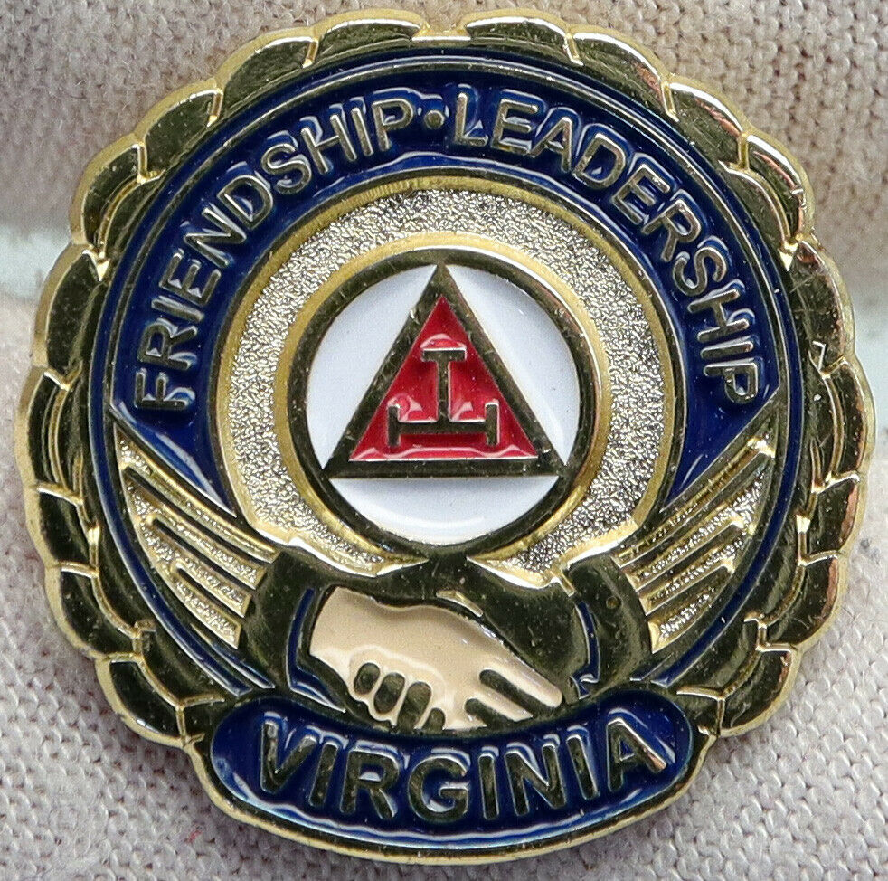 2017 USA FREEMASON VIRGINIA Order of Holy Royal Arch Scottish Rite Pin i90398