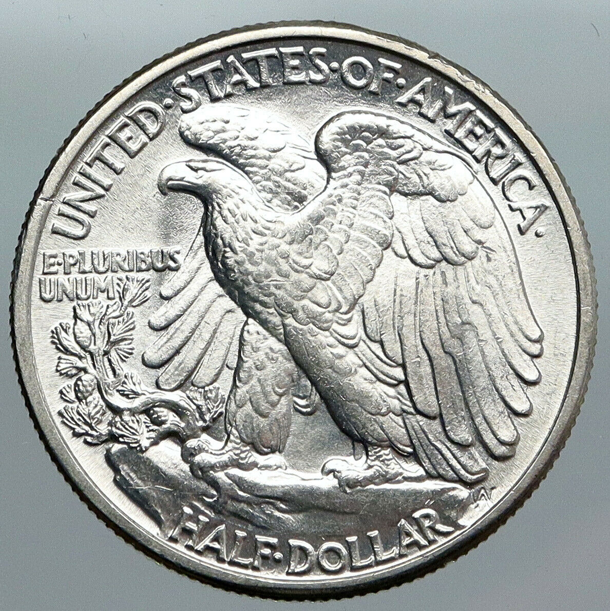 1942P UNITED STATES US Silver WALKING LIBERTY Half Dollar Coin BALD EAGLE i90520