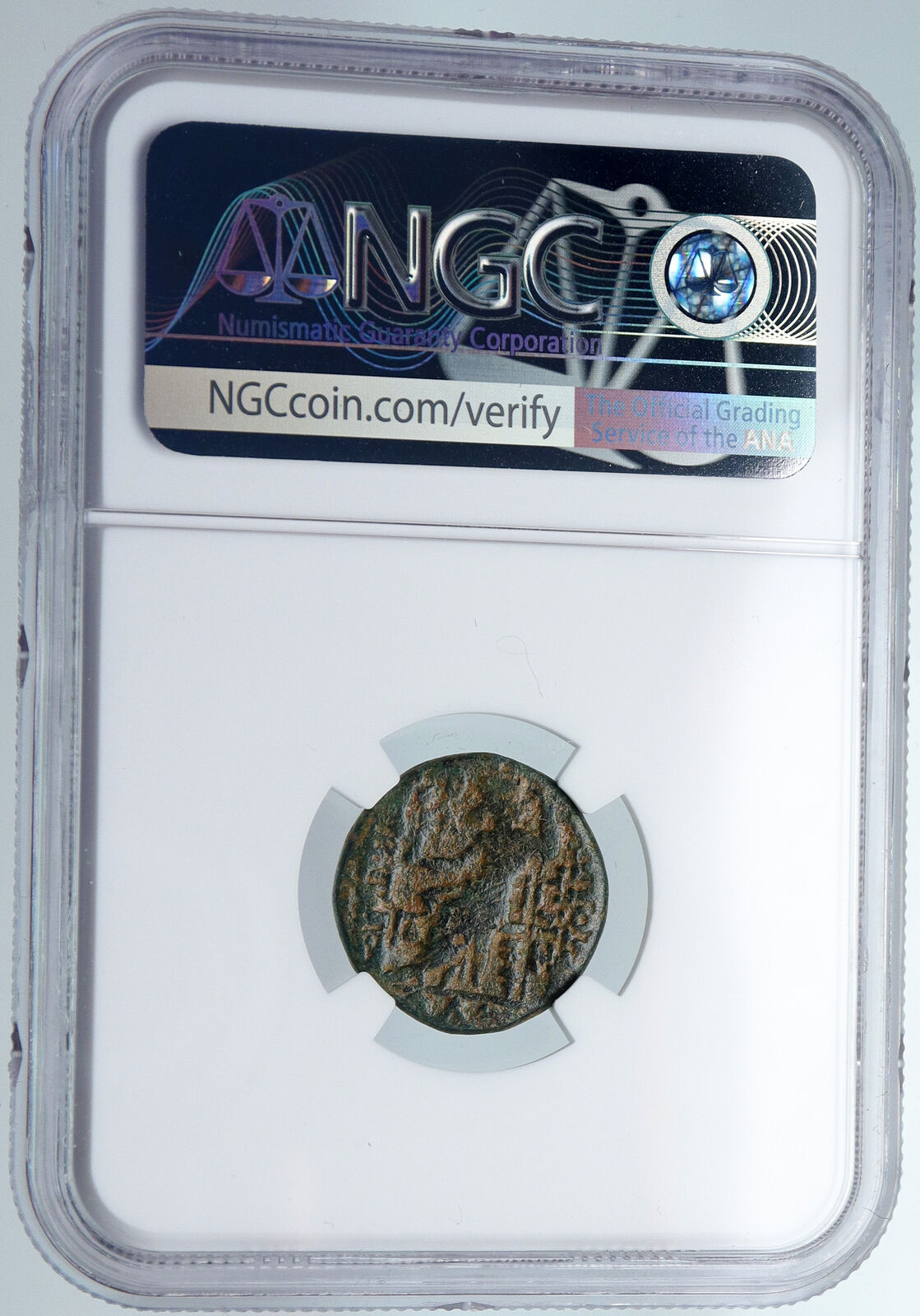 ANTIOCH in SELEUKIS and PIERIA Zeus Nike SCEPTER Ancient Greek Coin NGC i90010