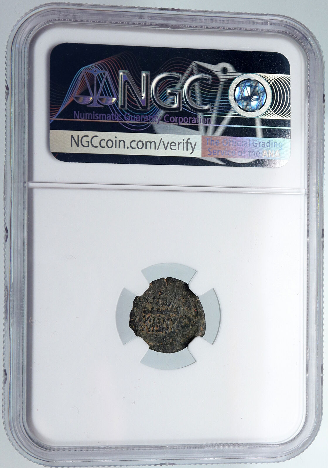 ANTIOCHOS VII Sidetes 138BC Seleukid Ancient Greek Coin NEMEAN LION NGC i90003