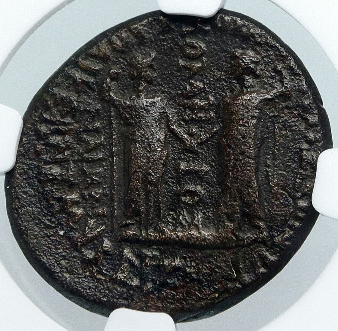 NERO Authentic Ancient Genuine Original 54AD OLD Roman Coin Homonoia NGC i88900