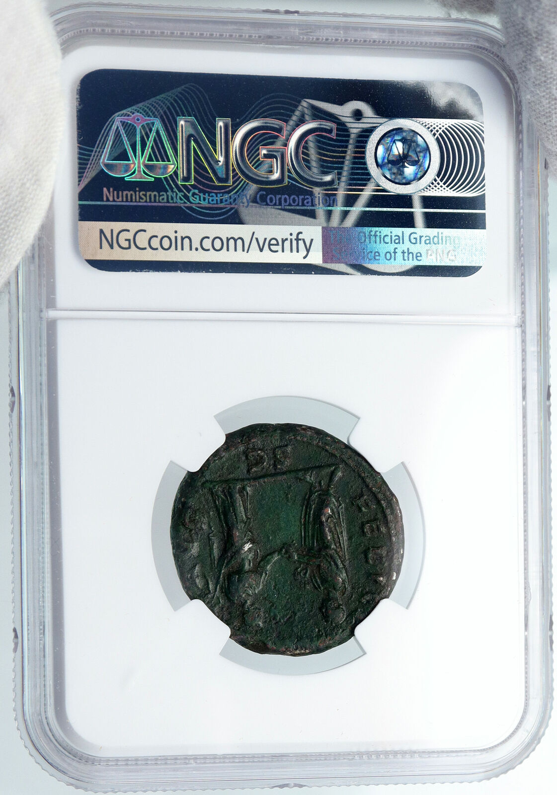 HADRIAN Authentic Ancient 117AD Ancient VINTAGE Roman Coin FELICITAS NGC i88905