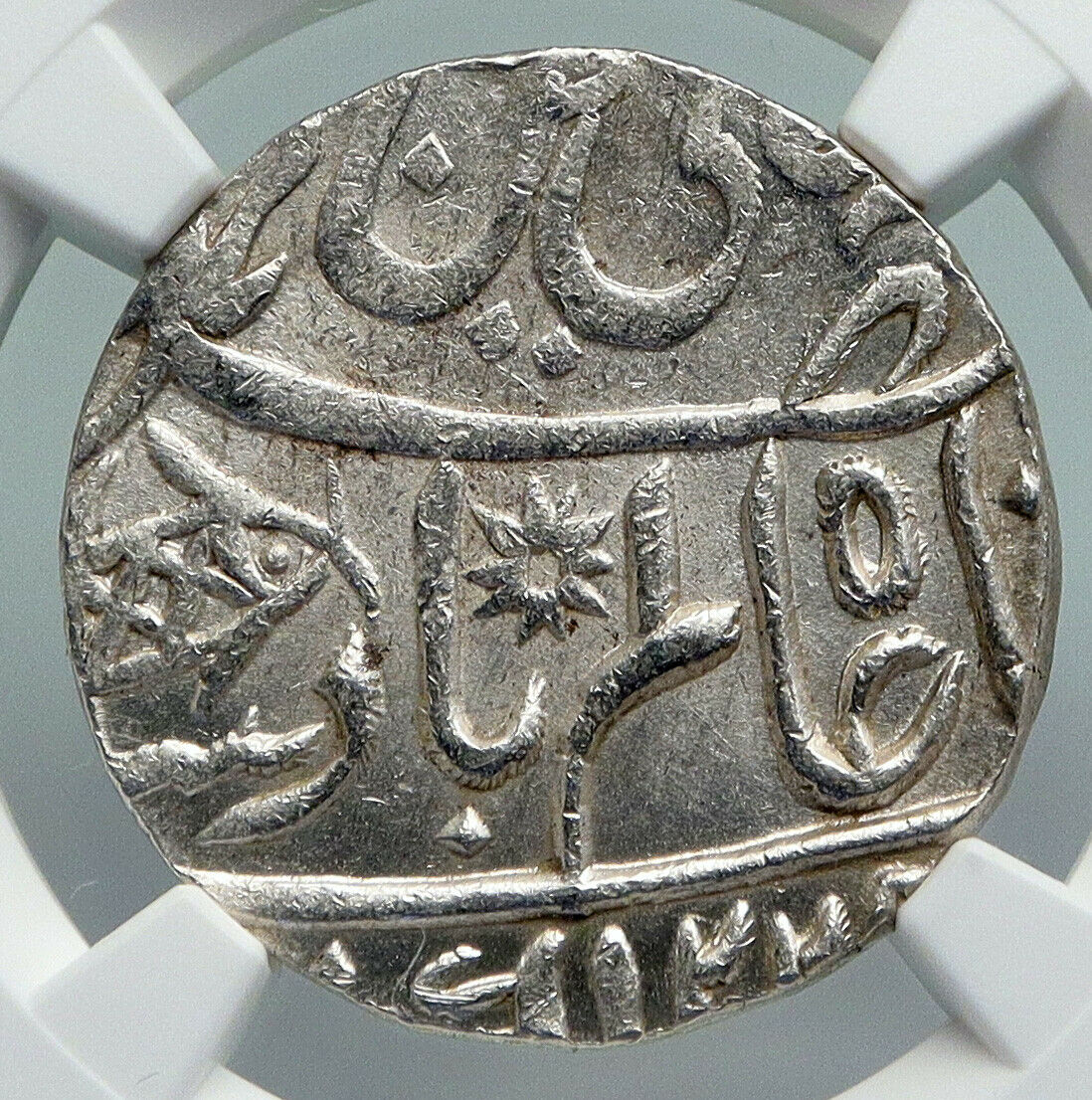 1812 1229AH INDIA Princely States BENGAL Presidency Silver Rupee NGC Coin i91326