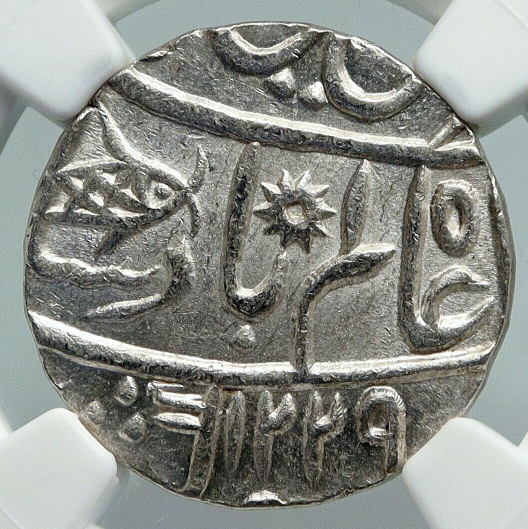 1812 1229AH INDIA Princely States BENGAL Presidency Silver Rupee NGC Coin i91327