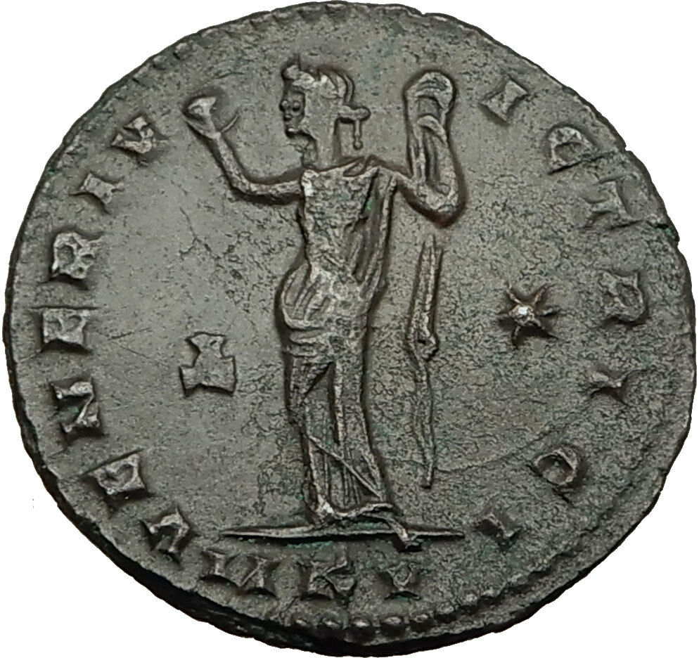 GALERIA VALERIA Galerius Wife Diocletian Daughtr Ancient Roman Coin VENUS i65461