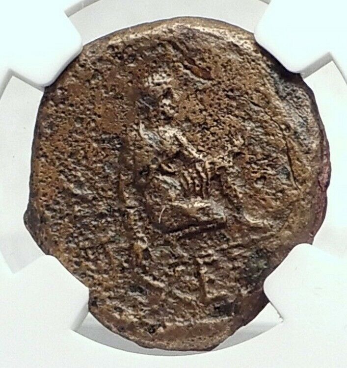 TAURIC CHERSONESOS 320BC Authentic Ancient Greek Coin GRIFFIN ARTEMIS NGC i77475