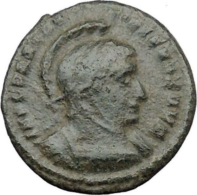 Constantine I The Great 319AD Ancient Roman Coin Two Victories w shield i32173