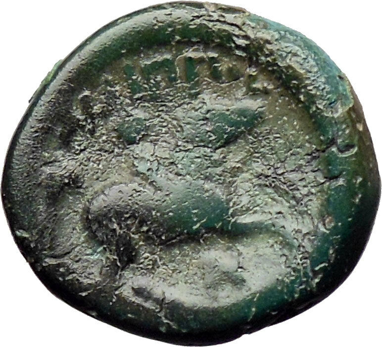 Philip II Alexander the Great Dad OLYMPIC GAMES Ancient Greek Coin Horse i30318