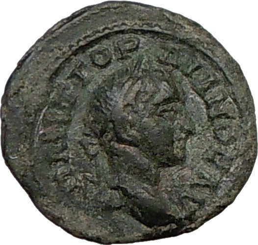 GORDIAN III 238AD Ancient Roman Coin TYCHE LUCK Prosperity Wealth i22685