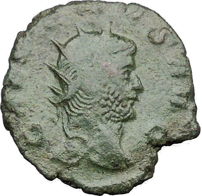 Gallienus son of Valerian I Ancient Roman Coin Securitas Cult i32469