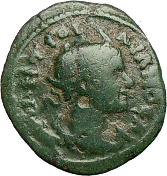 GORDIAN III Nicaea Bythinia Ancient Roman Coin 3 legionnary STANDARDS i24805