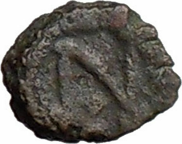 LEO I 457AD Rare Authentic Ancient Roman Coin w MONOGRAM i20603