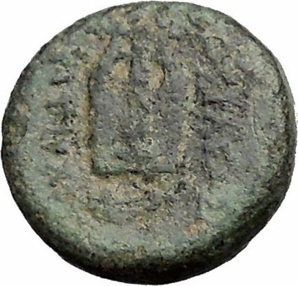 Antiochus I Soter Seleucid Kingdom Ancient Greek Coin APOLLO Lyre Rare i31826