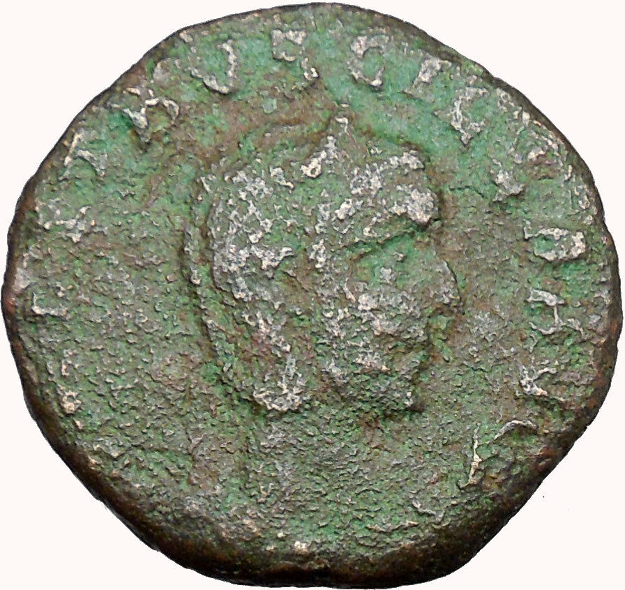 Herennia Ancient Viminacium MOESIA Roman Coin Bull & Lion Legion RARE i33977