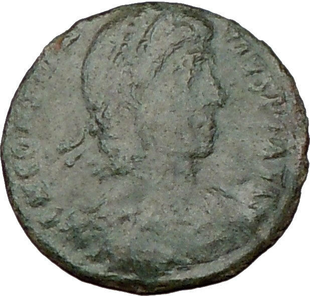 CONSTANTIUS II Constantine the Great son AE2 Ancient Roman Coin Horse i22065