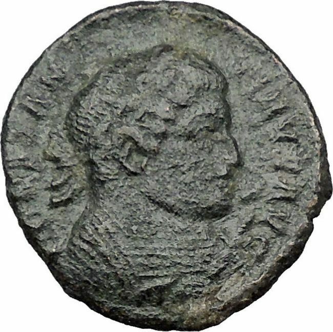 Constantine I The Great 318AD Trier mint Ancient Roman Coin Altar i32448