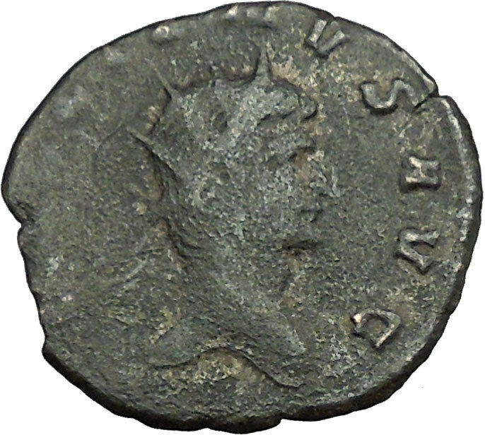 GALLIENUS son of Valerian I Ancient Roman Coin Liberty Goddess Cult i34085