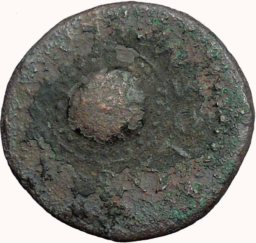 Vespasian 69AD Macedonian mint Large Rare Ancient Roman Coin Shield i34010