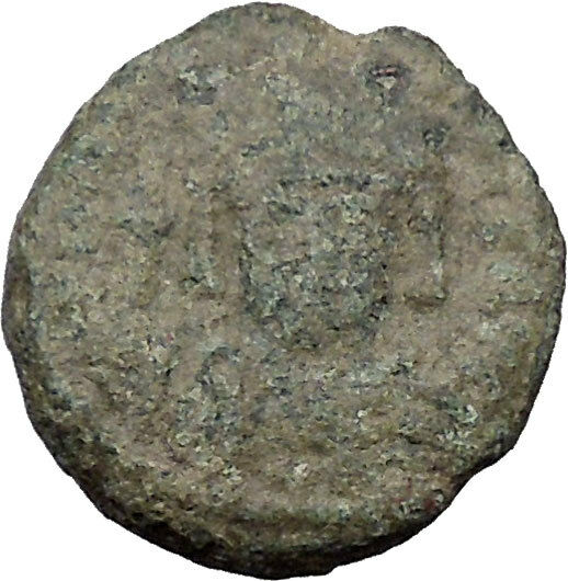 MAURICE TIBERIUS 582AD Catania Mint Ancient Medieval Byzantine Coin i31805