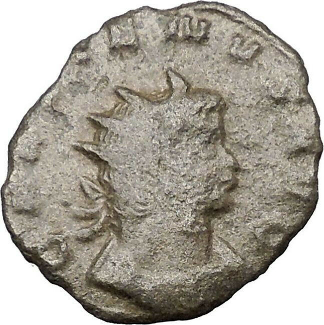 Gallienus ruled w father Valerian I 255AD Ancient Roman Coin Generosity i32152