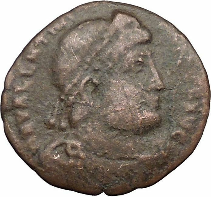 VALENTINIAN I 364AD Ancient Roman Coin Nike Victory Angel i33131