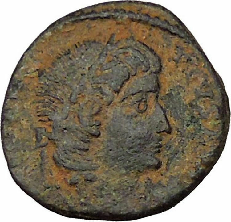 CONSTANTIUS II son of Constantine the Great Roman Coin Glory of Army i35558