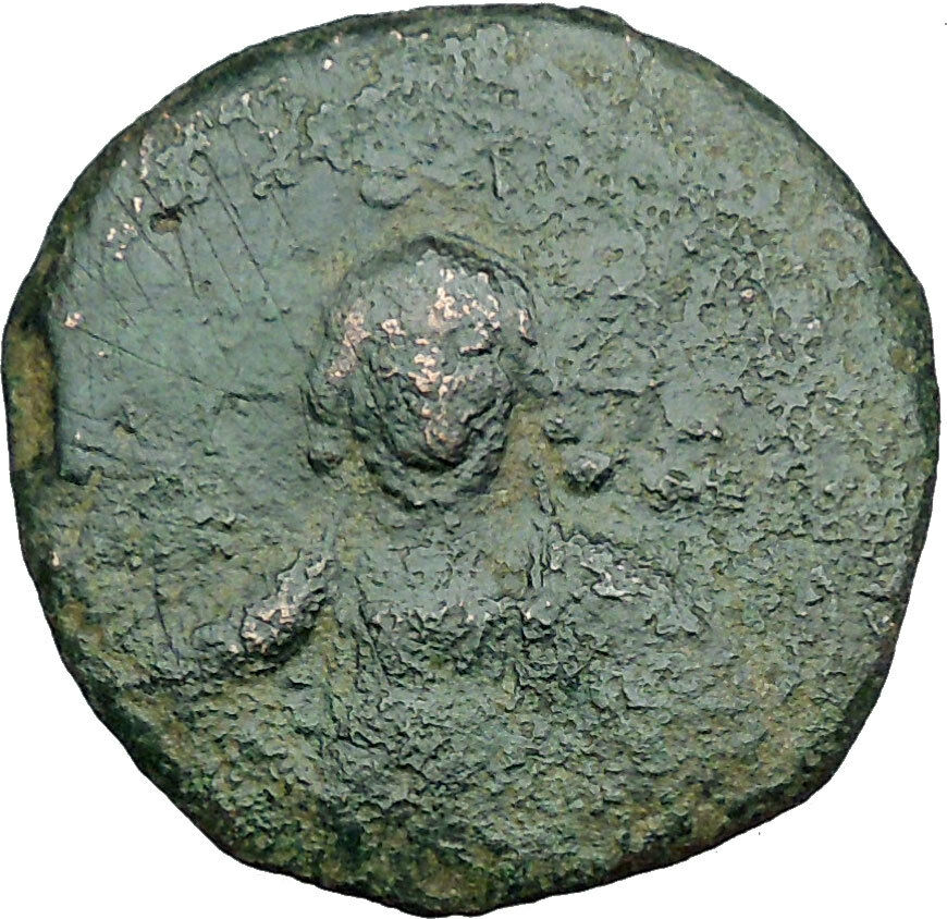 JESUS CHRIST Class A2 Anonymous Ancient 1028AD Byzantine Follis Coin i34187