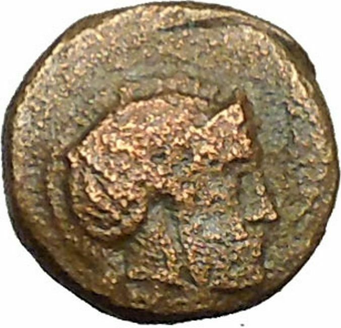 Klazomenai in Ionia 400BC Athena & Ram Authentic Ancient Greek Coin i34361