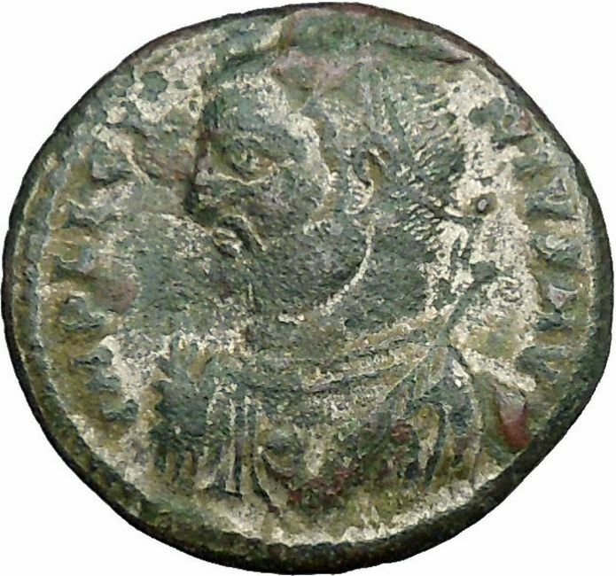 LICINIUS I Constantine I the Great enemy Ancient Roman Coin NUDE JUPITER i34072