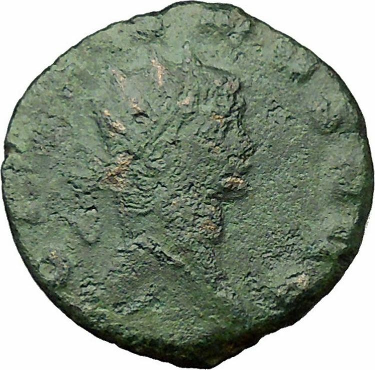 Gallienus Valerian I son Ancient Roman Coin Goat alludes to Jupiter Cult i35144