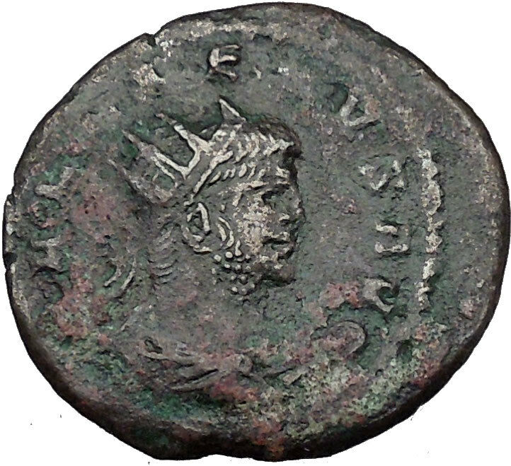 GALLIENUS son of Valerian I Ancient Roman Coin Immortality Ouroboros i35957