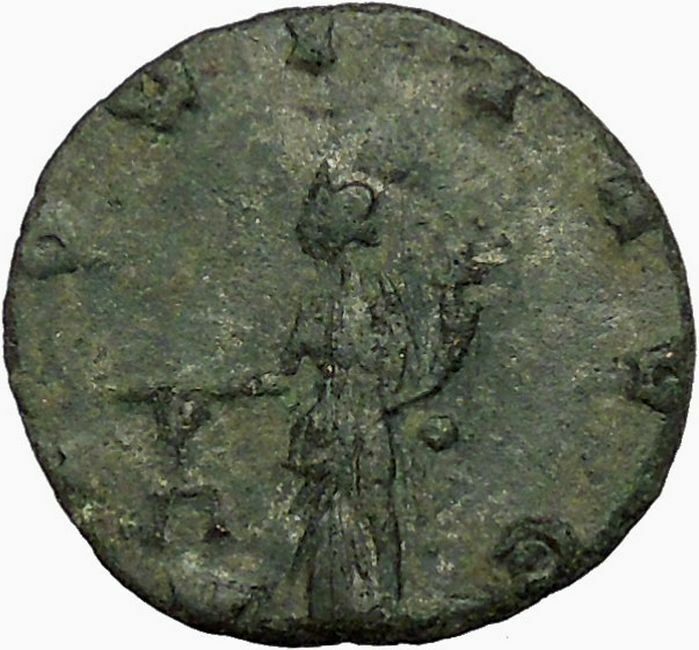 GALLIENUS son of Valerian I Ancient Roman Coin Equality Goddess Cult i34842