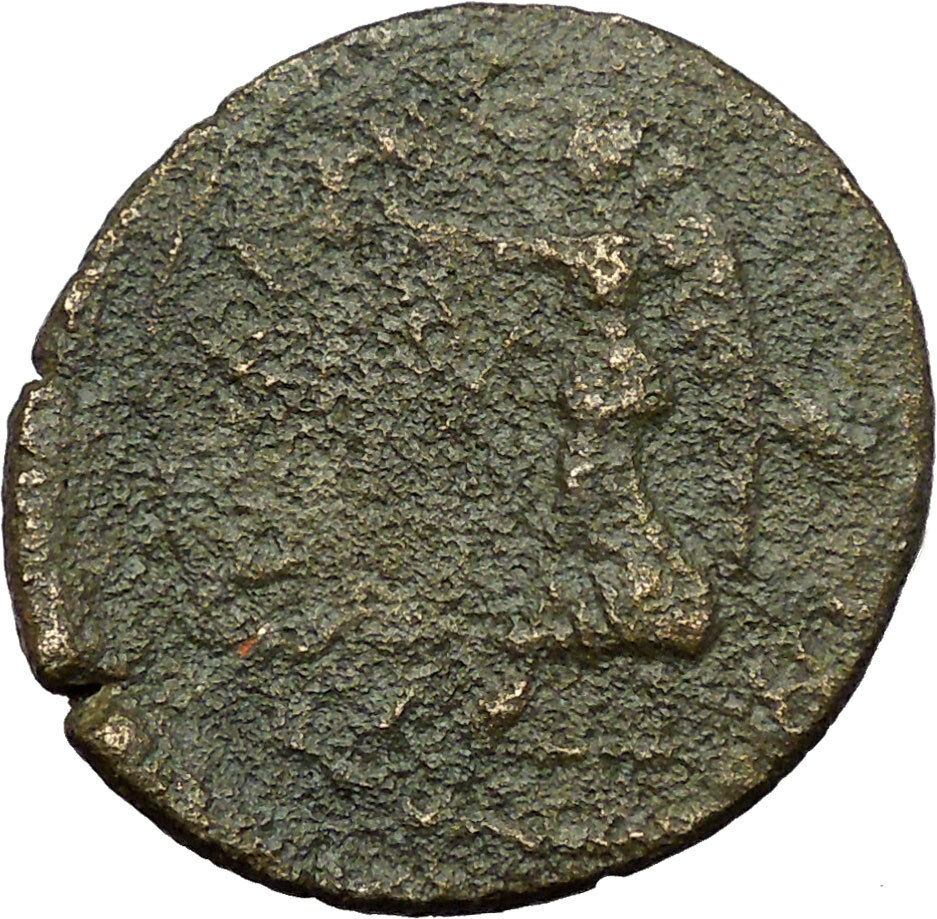 CARACALLA 198AD Thessalonica in Macedonia Nike Victory Ancient Roman Coin i34377