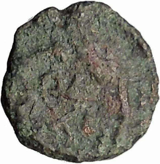 MARCIAN 450AD Constantinople mint RARE Ancient Roman Coin w MONOGRAM i32519