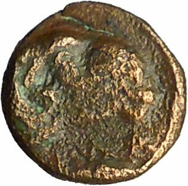 Klazomenai in Ionia 400BC Athena & Ram Authentic Ancient Greek Coin i34361