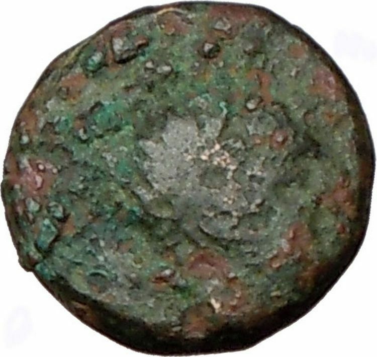 Amphipolis Macedonia 200BC Ancient Rare Greek Coin Dolphin River God i24071