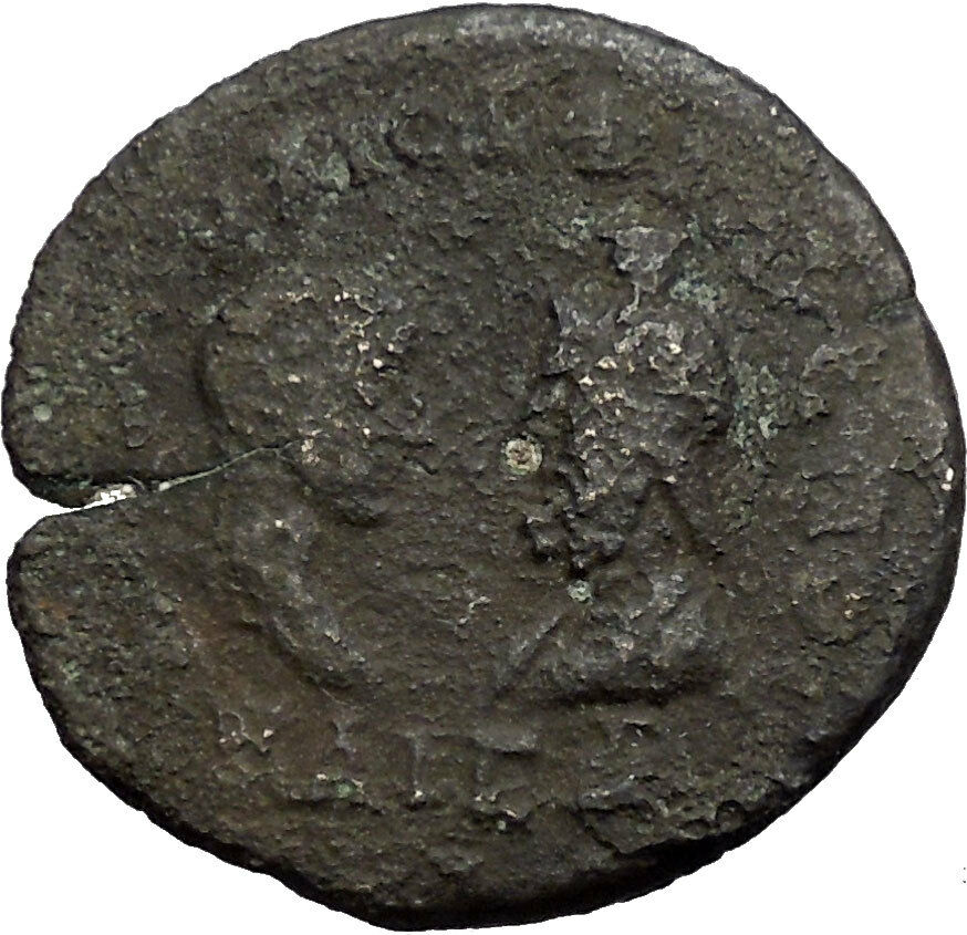 PHILIP II Roman Caesar & Serapis 244AD Ancient Roman Mesembria Coin i30778