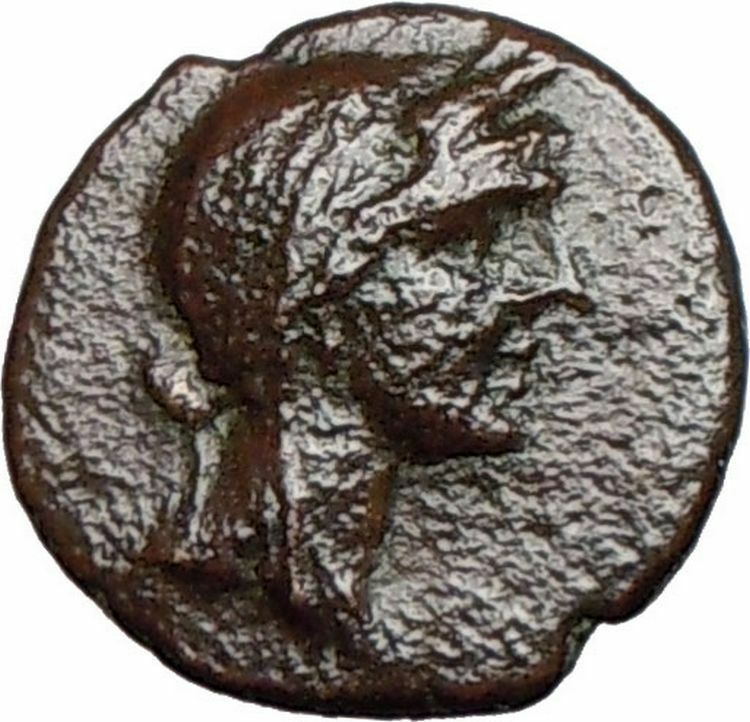 MENAINON Sicily 175BC Demeter & Torches HOPE Emblem Ancient Greek Coin i24272