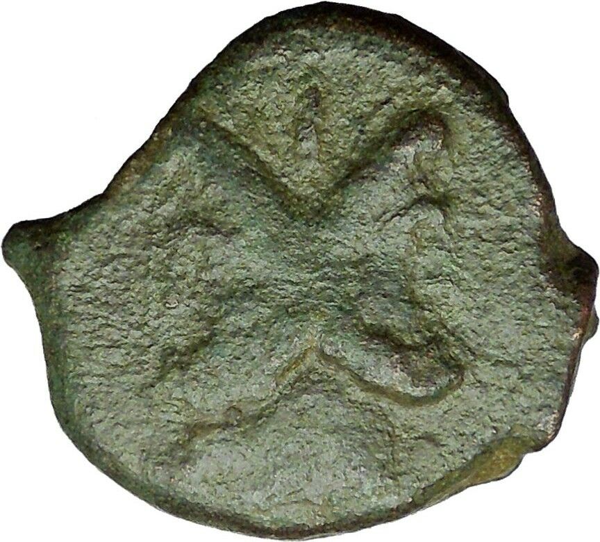 THESSALONICA Macedonia Uder Romans 88BC Janus Cetnaurs Ancient Greek Coin i34425