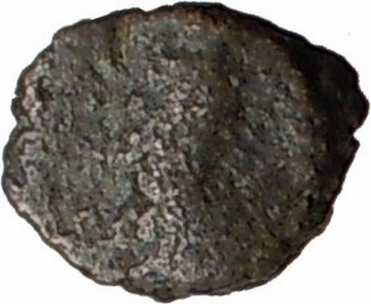 LEO I 457AD Rare Authentic Ancient Roman Coin w MONOGRAM i20603