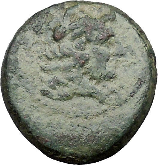 SARDES in LYDIA 133BC RARE Ancient Greek Coin HERCULES Wine Cup KANTHAROS i31798