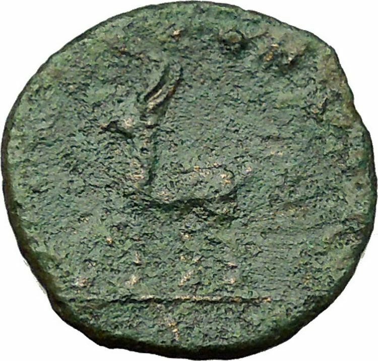 Gallienus Valerian I son Ancient Roman Coin Goat alludes to Jupiter Cult i35144