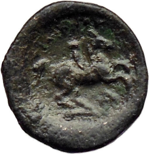 PHILIP III of MACEDON 323BC Unpublished? Quarter Unit Ancient Greek Coin i30673