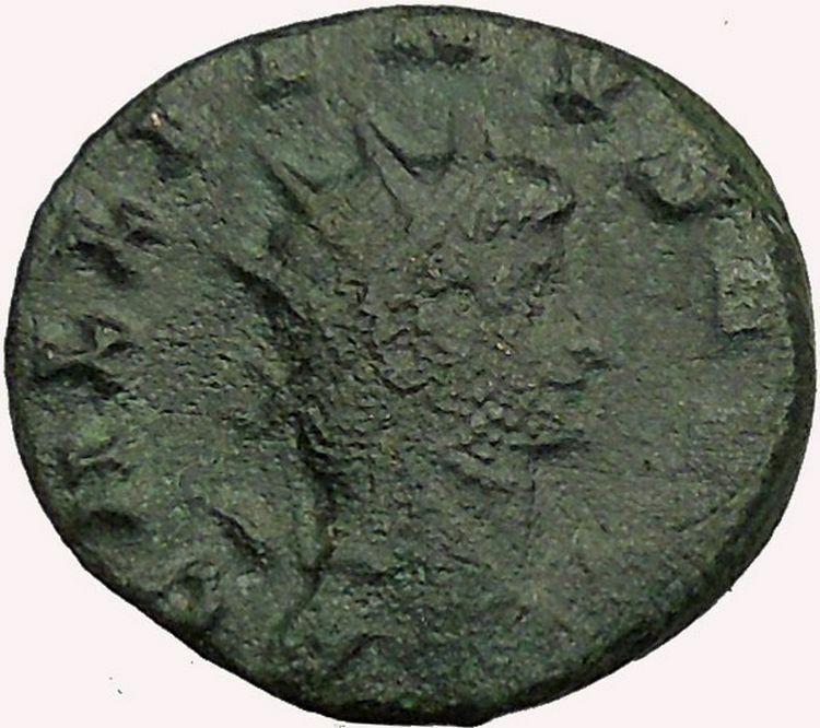 Gallienus Valerian I son Rare Ancient Roman Coin Fertility Cult i35374