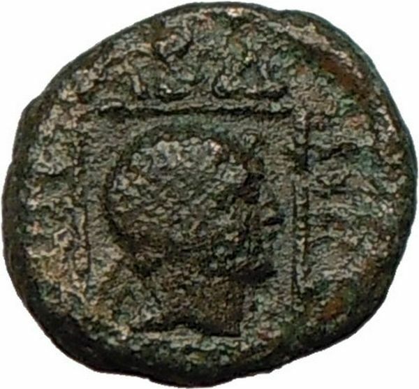 ABDERA in THRACE 345BC Griffin Apollo Healer Cult Ancient Greek Coin i24932