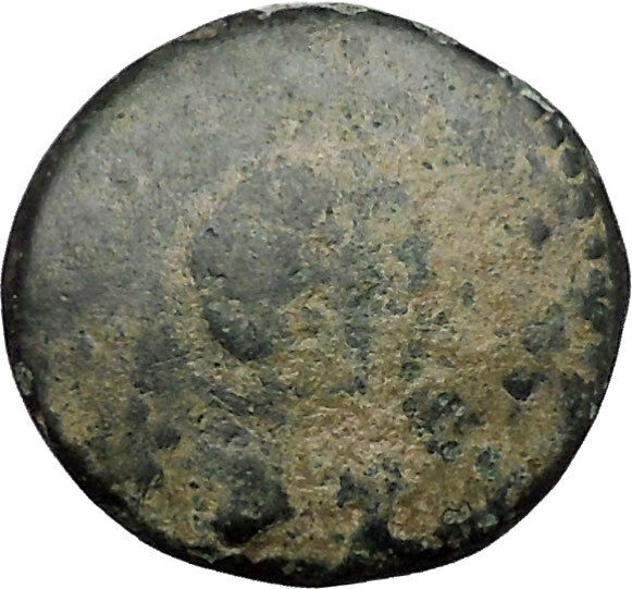 Macedonia during the Interregnum 320BC Ancient Greek Coin Medusa Helmet i31800