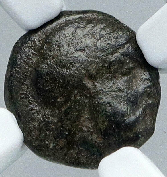 ADRAMYTION in MYSIA Orontes Satraps 357BC Greek Coin ZEUS & PEGASUS NGC i89152