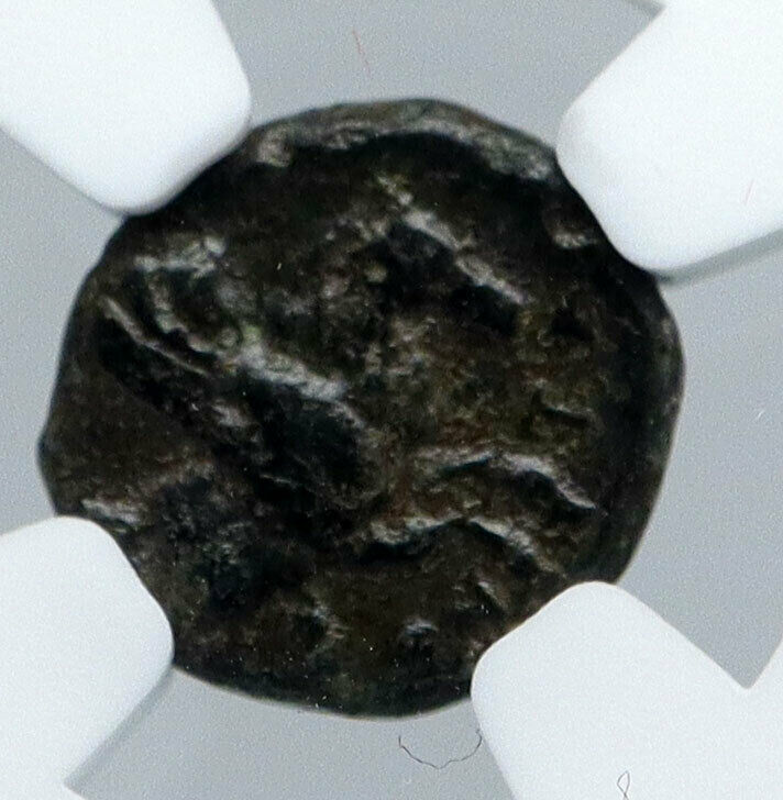 ADRAMYTION in MYSIA Orontes Satraps 357BC Greek Coin ZEUS & PEGASUS NGC i89152